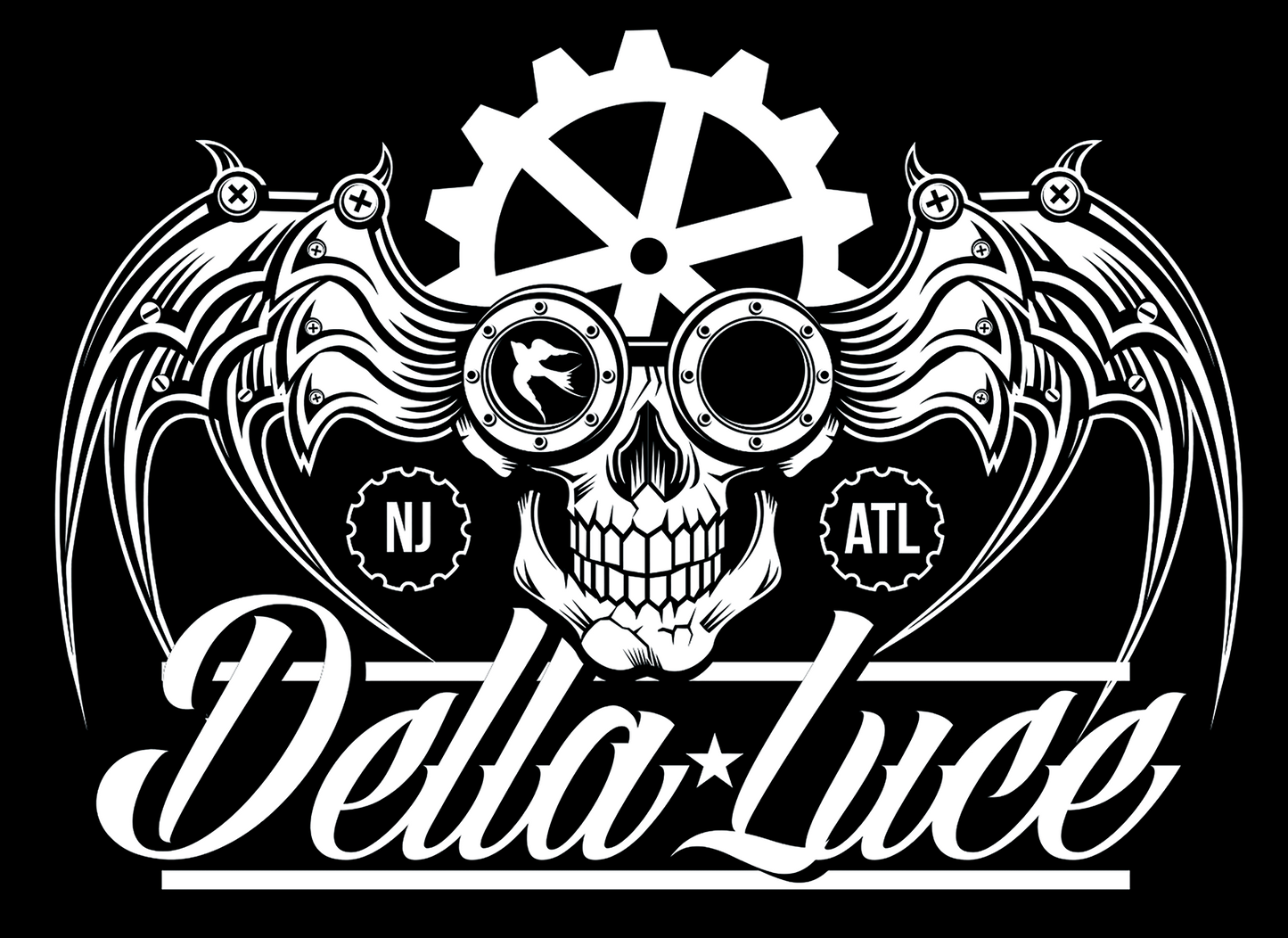 Original Della Luce Steam Punk Skull
