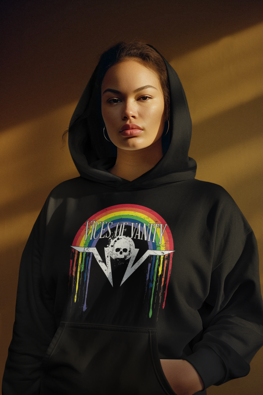 Vices Dripping Rainbow Hoodie - Unisex