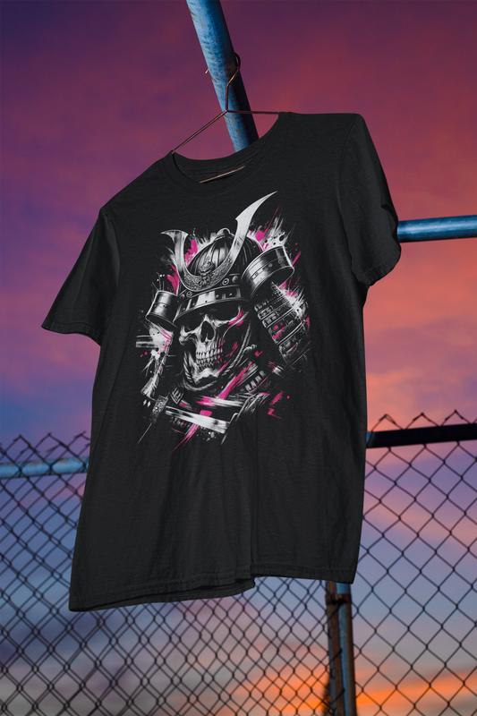 Samurai Skull Warrior T-shirt - Unisex